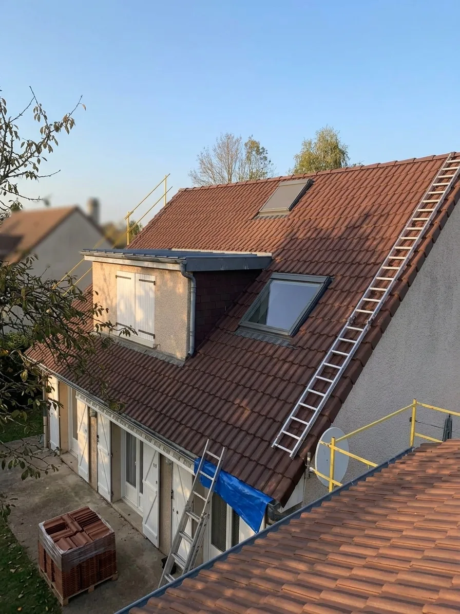 Démoussage de toiture à Le Mée-sur-Seine Démoussage de toiture à Le Mée-sur-Seine