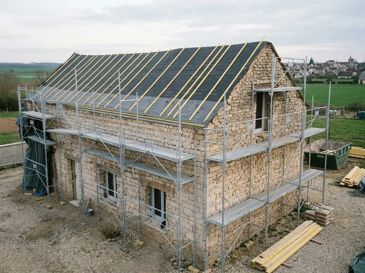 Réfection complète de toiture à Le Mée-sur-Seine Réfection complète de toiture à Le Mée-sur-Seine